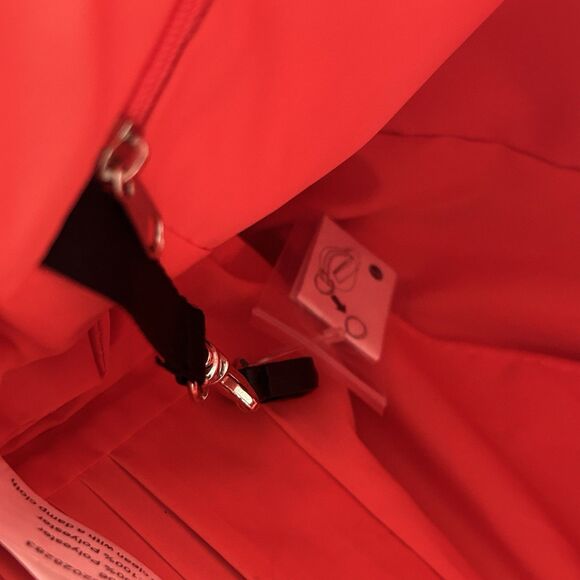 TRAVELON Red Full Zip Crossbody Purse Travel Bag-Adjustable Strap-Zip-Pockets - Picture 15 of 16